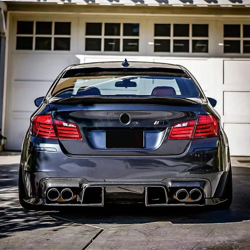 For BMW 5 Series M5 F10 Carbon Fiber Psm Rear Diffuser Bumper
