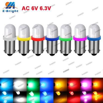 10X Pinball non-polar Ac 6V 6.3v T4W ba9s Arcade