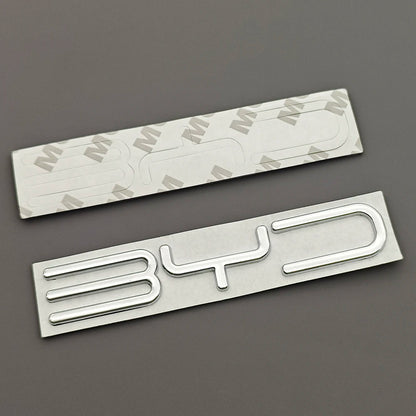 For BYD Atto 3 Shark 6 3D Metal Badge Letters BYD Logo Emblem