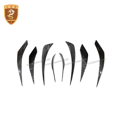 For BMW I8 Body Kit Upgrade Eb Carbon Fiber Front Diffuser Lip