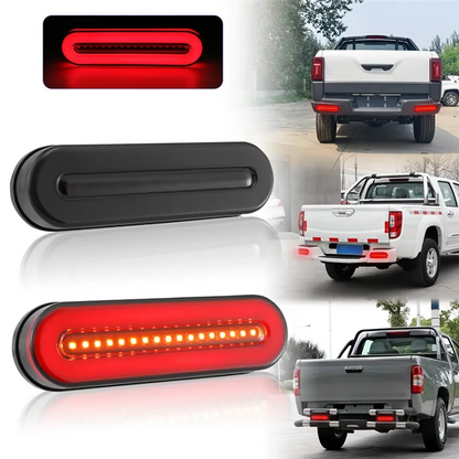 Summer Flowing Turn Signal Lamps 2PCS Tail Brake Cars