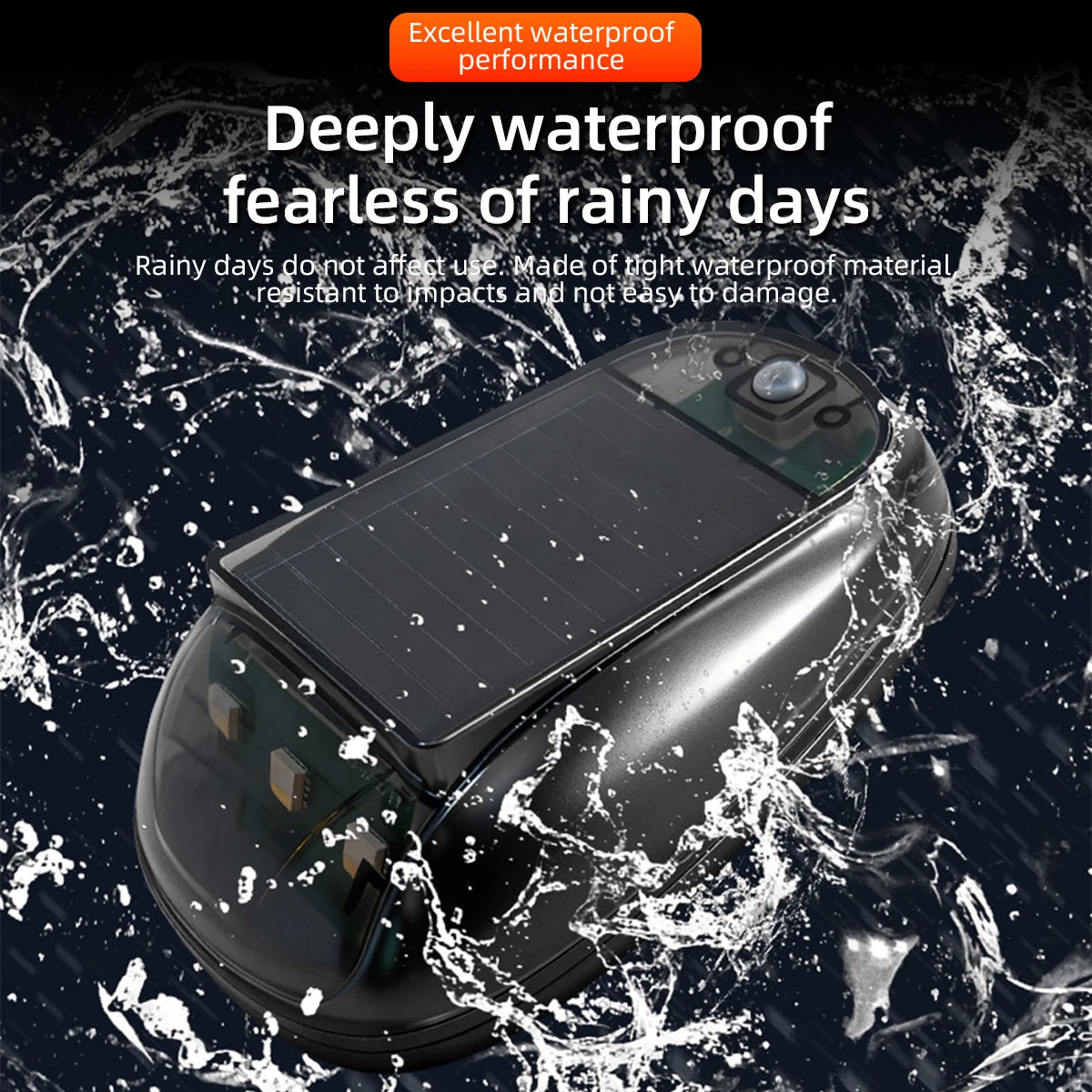 Solar Power Roof Strobe Navigation Remote Control Warning