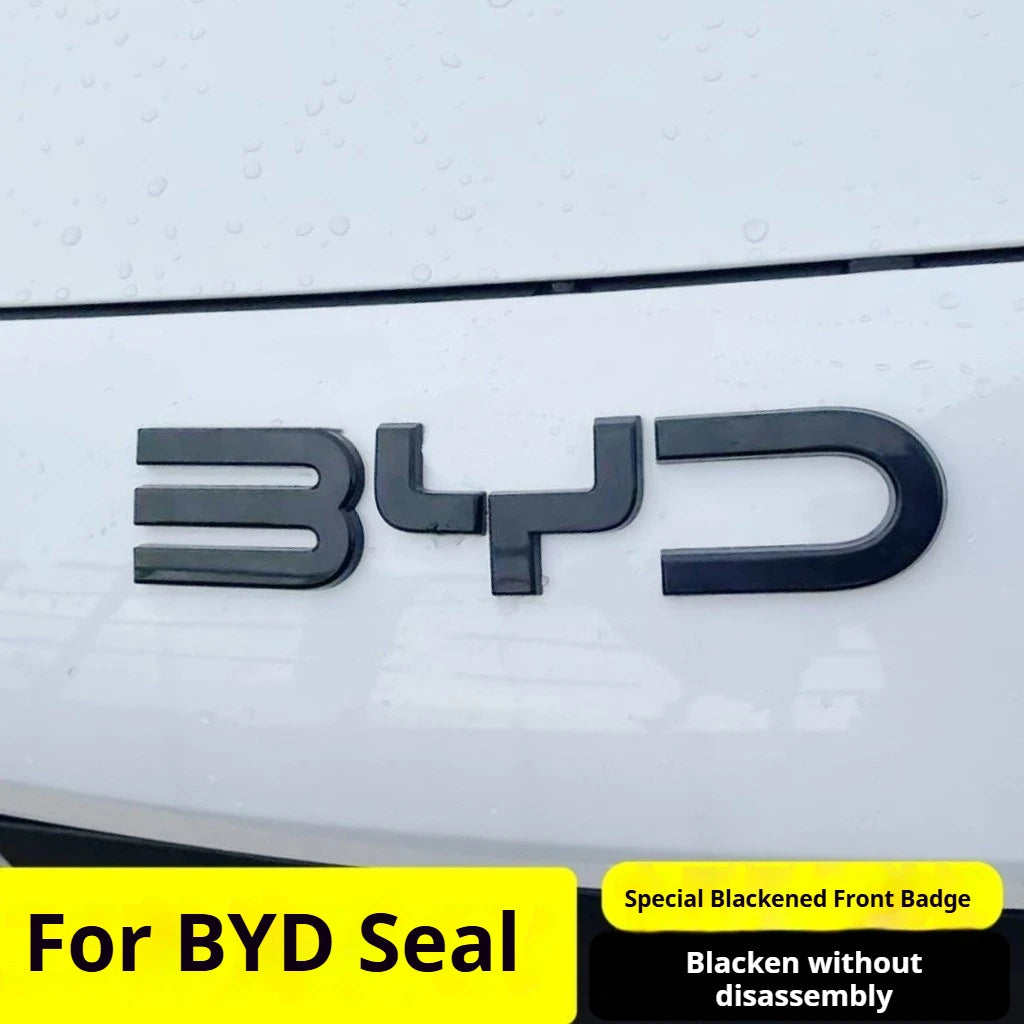 For BYD Seal Dedicated Black Front Rear Emblem Modification