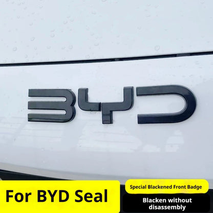 For BYD Seal Dedicated Black Front Rear Emblem Modification