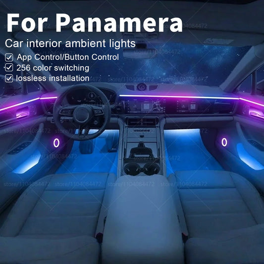 For Porsche Panamera 970 971 22IN1 RGB Interior Acrylic Ambient