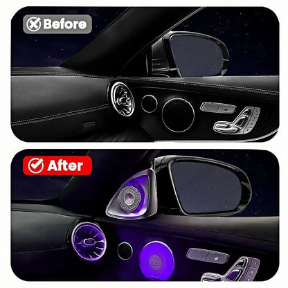 For Mercedes-Benz E-Coupe W238 4D Rotating Colors 4D Speaker