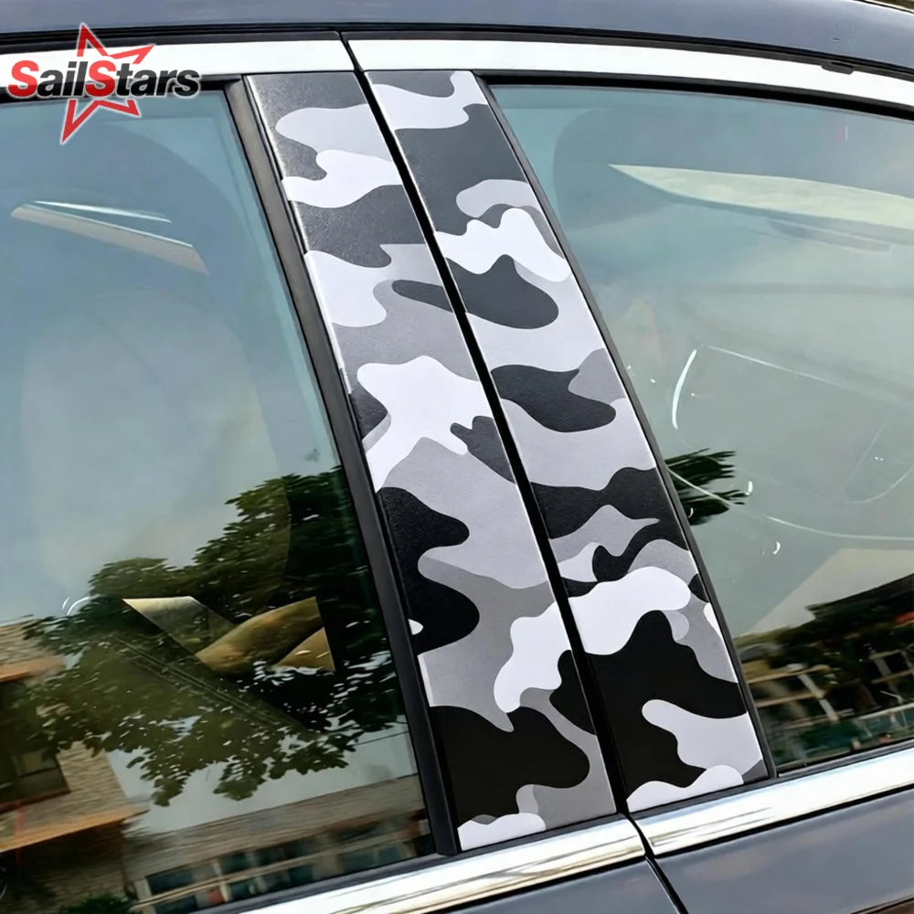 White Camo Vinyl Wrap Film high-quality Adhesive Sticker Wrapping