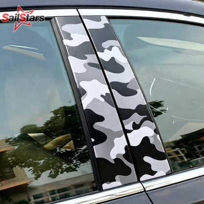 White Camo Vinyl Wrap Film high-quality Adhesive Sticker Wrapping