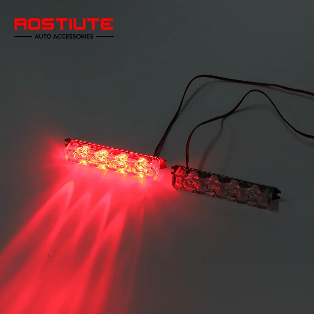 For Motorcycle Scooter 2PCS Strobe Safati Flasher Stroboscopes