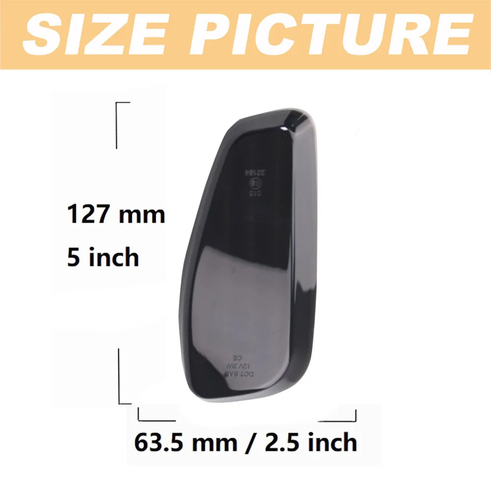 For Jeep Renegade Bu 2014-2021 Full 2pieces Dynamic Side Marker