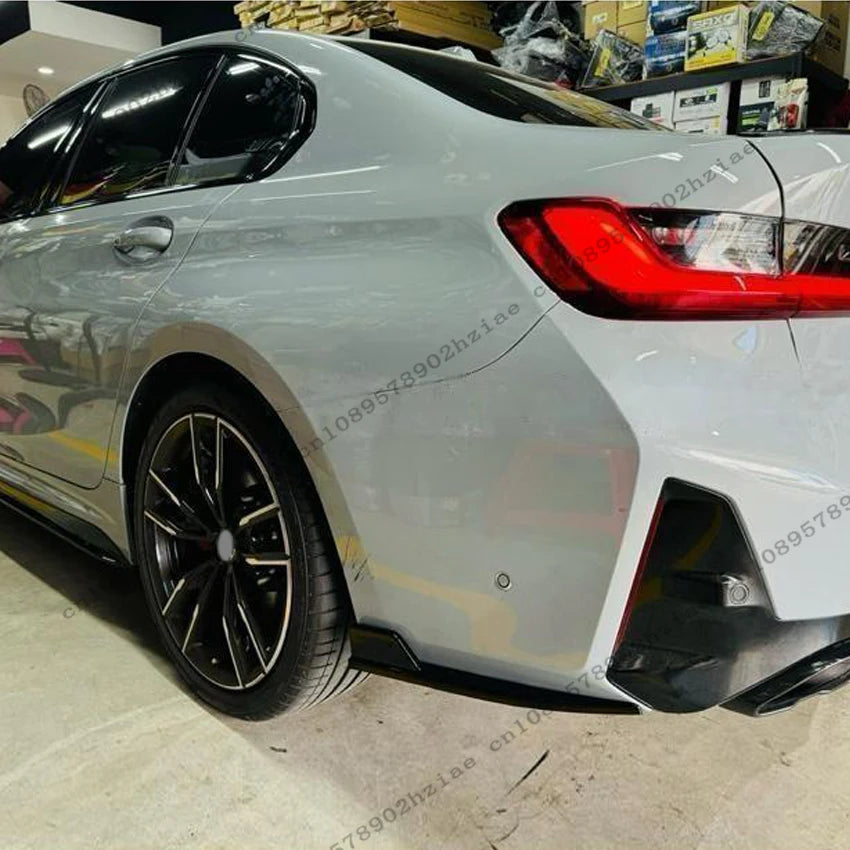 For BMW G20 G21 M-Sport 330I Rear Bumper Splitter Diffuser 330D