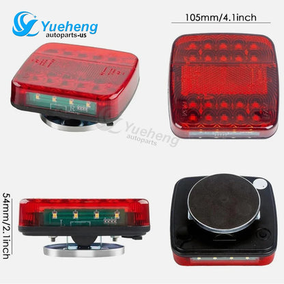 Wireless Magnetic Trailer Tail Taillight Signal Warning Kit