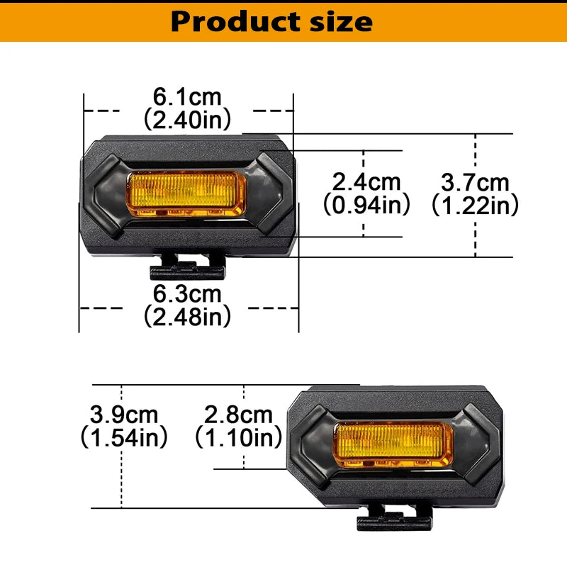 For Toyota Tacoma W Trd Sport 4PCS Front Grille Mesh Drl W