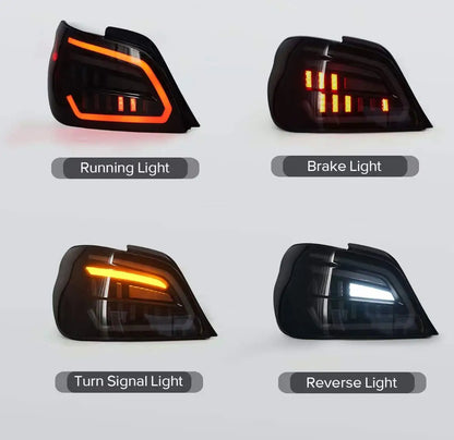 For Subaru 8TH 9TH Generations Wrx Sti Wing Leopard Gd Taillight