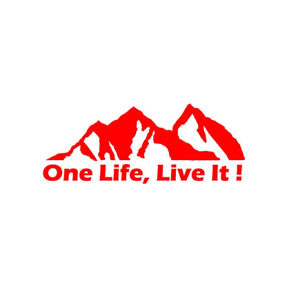 For Accessories Window Lykx One Life Live It Off Road Mountain