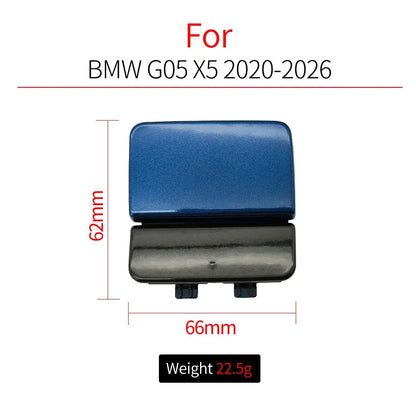 For BMW X5 Rear Bumper Tow Cover Towing Hook Plate Black White