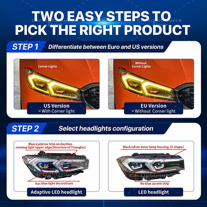 For BMW 3 Series G20 G21 Yellow Drl Boards G28 Lci 2022-2024