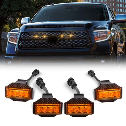 For Toyota Tundra 2018 2019 2020 Warning Front Grille Strobe