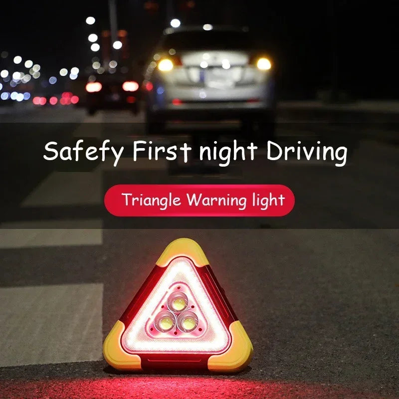 Durable Triangle Warning Emergency Barricade Safety Sign