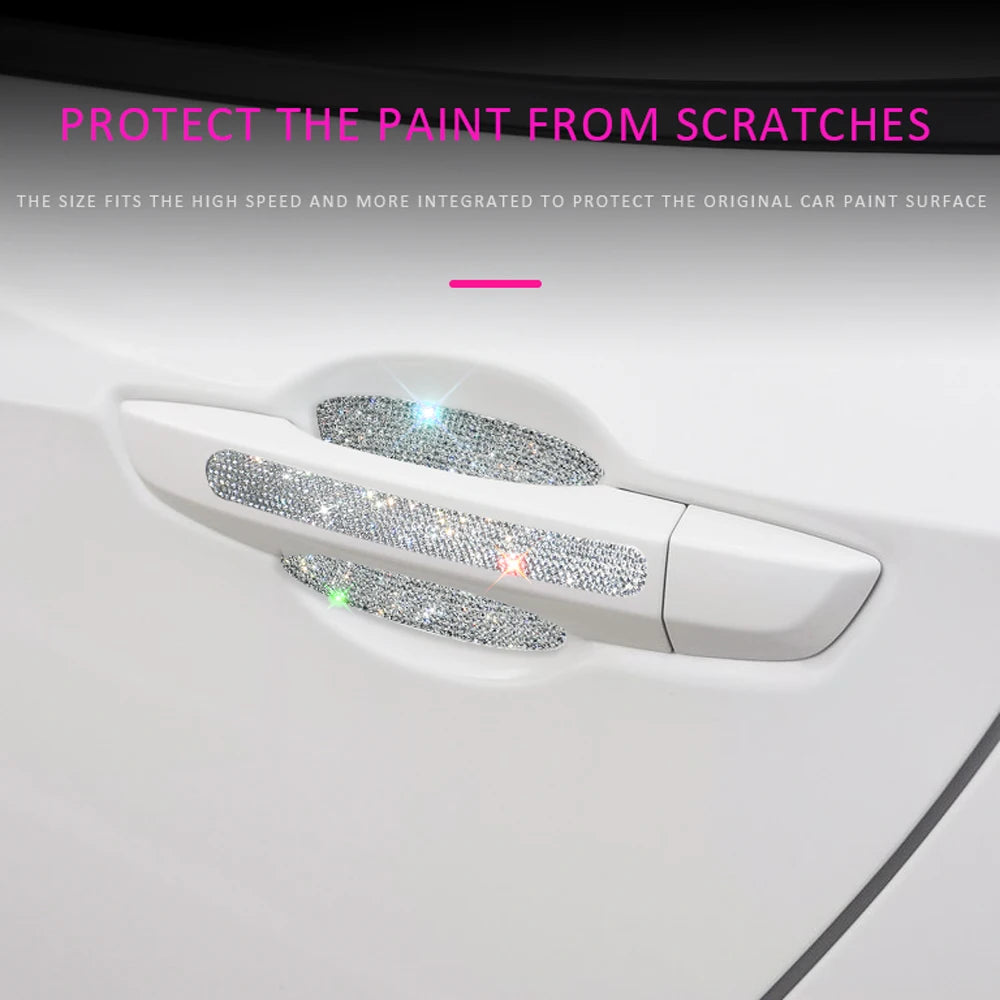 For Girls Wholesale 8PCS Door Handle Sticker Decal Warning