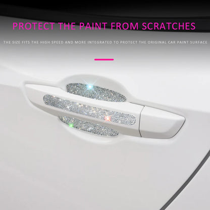 For Girls Wholesale 8PCS Door Handle Sticker Decal Warning