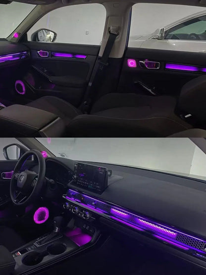 For Honda Civic 11th2022-2026 64 Color Rhd Lhd Lnterior Ambient