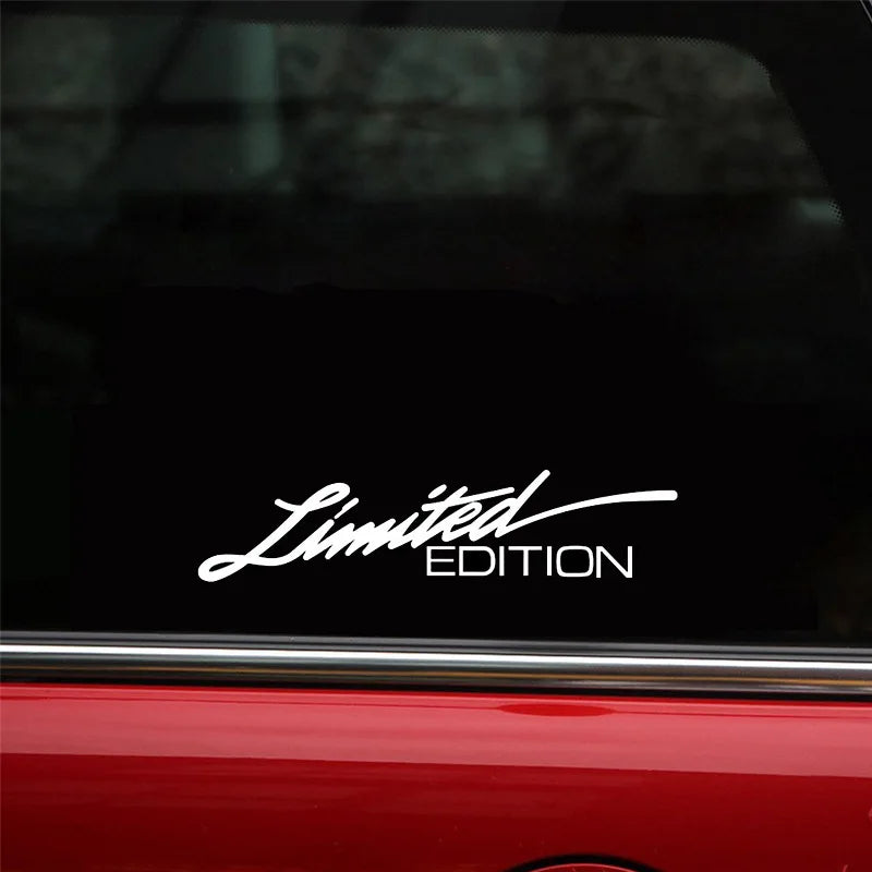 2PCS Limited Edition Stickers Vinyl Decal Body Glass Decor