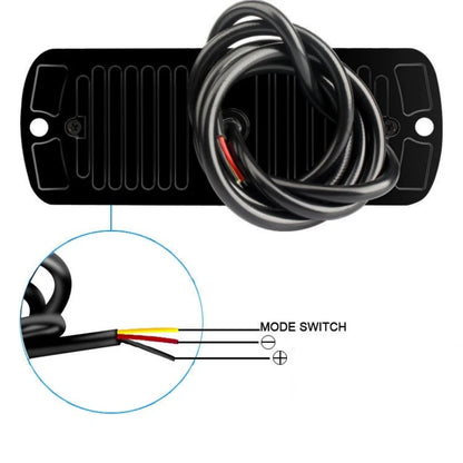 12SMD Truck Side Warning Emergency 12V 24V Super Bright