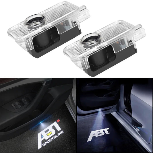 For Abt A6 RS6 S5 S4 2PCS Door Welcome Logo Courtesy Projector