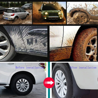 For BYD Yuan Up 2024 2025 ABS Mud Guards Mudguards Mudflaps