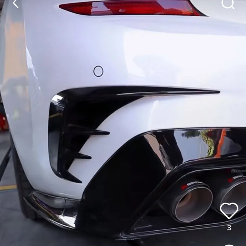 For BMW 3 Series G20 G28 2019-2022 m-sport Rear Bumper Fog Lower