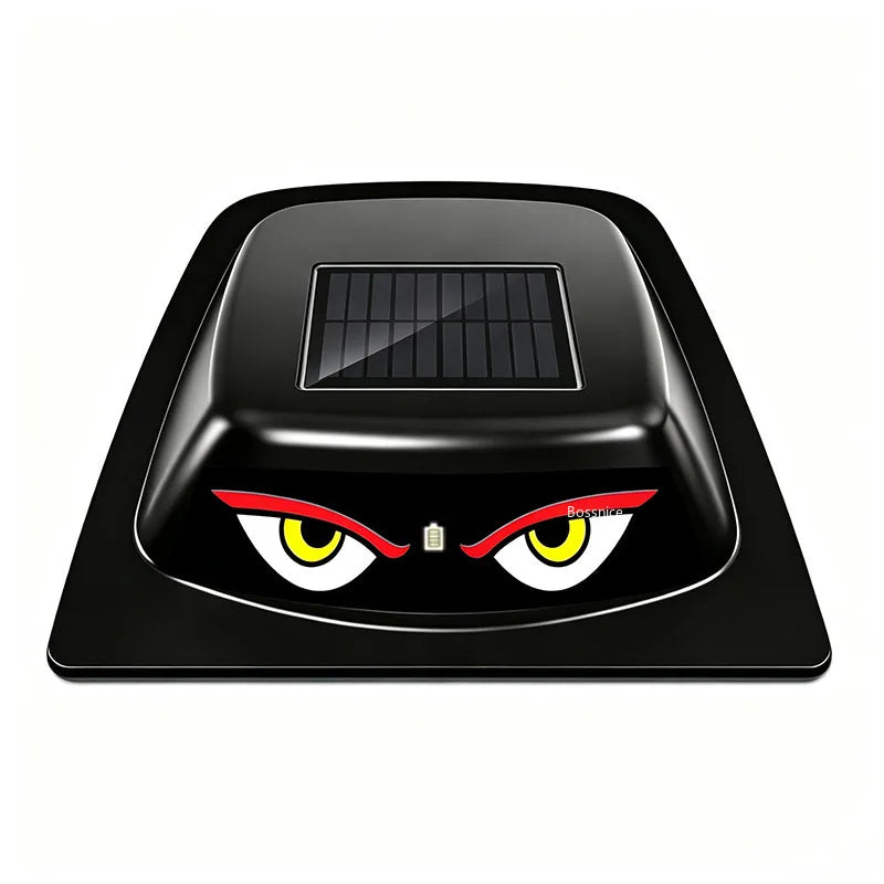 Evil Eye Radar Sensor Cover Warning Solar Powered Protective
