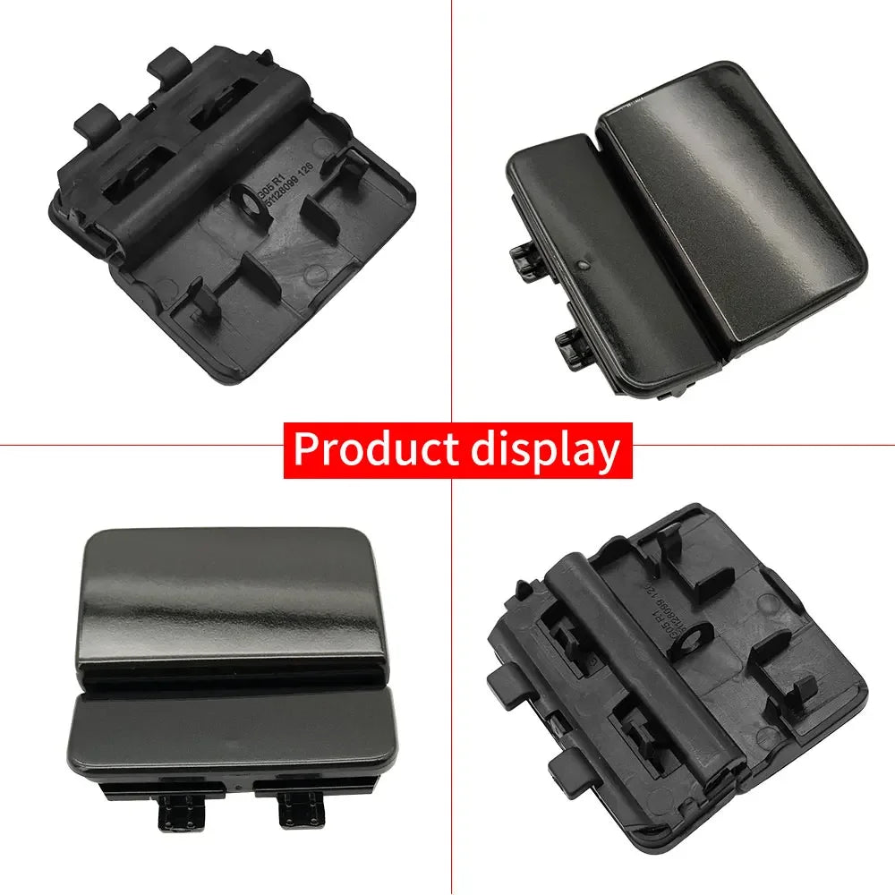 For BMW X5 Rear Bumper Tow Cover Towing Hook Plate Black White