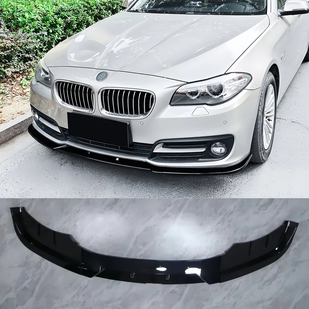 For BMW 5 Series F10 F11 Front Bumper Lip Spoiler Splitter