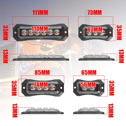For Volvo Man Trailer E8 Dot Mark Side Marker Clearance Truck Bus