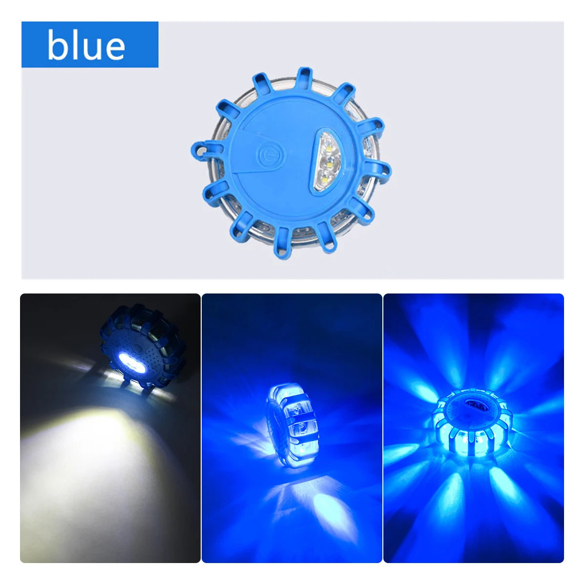 Magnetic Strobe Warning Portable Road Rescue Safety Flashing
