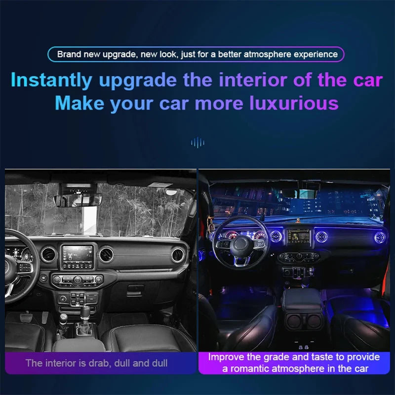 For Jeep Wrangler Jl Gladiator 2018-2023 Ouchuangbo Atmosphere