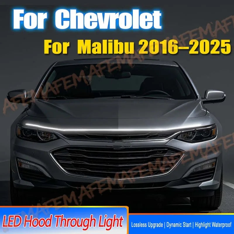 For Chevrolet Malibu 2016-2025 Hooddaytime Running Lightstrip
