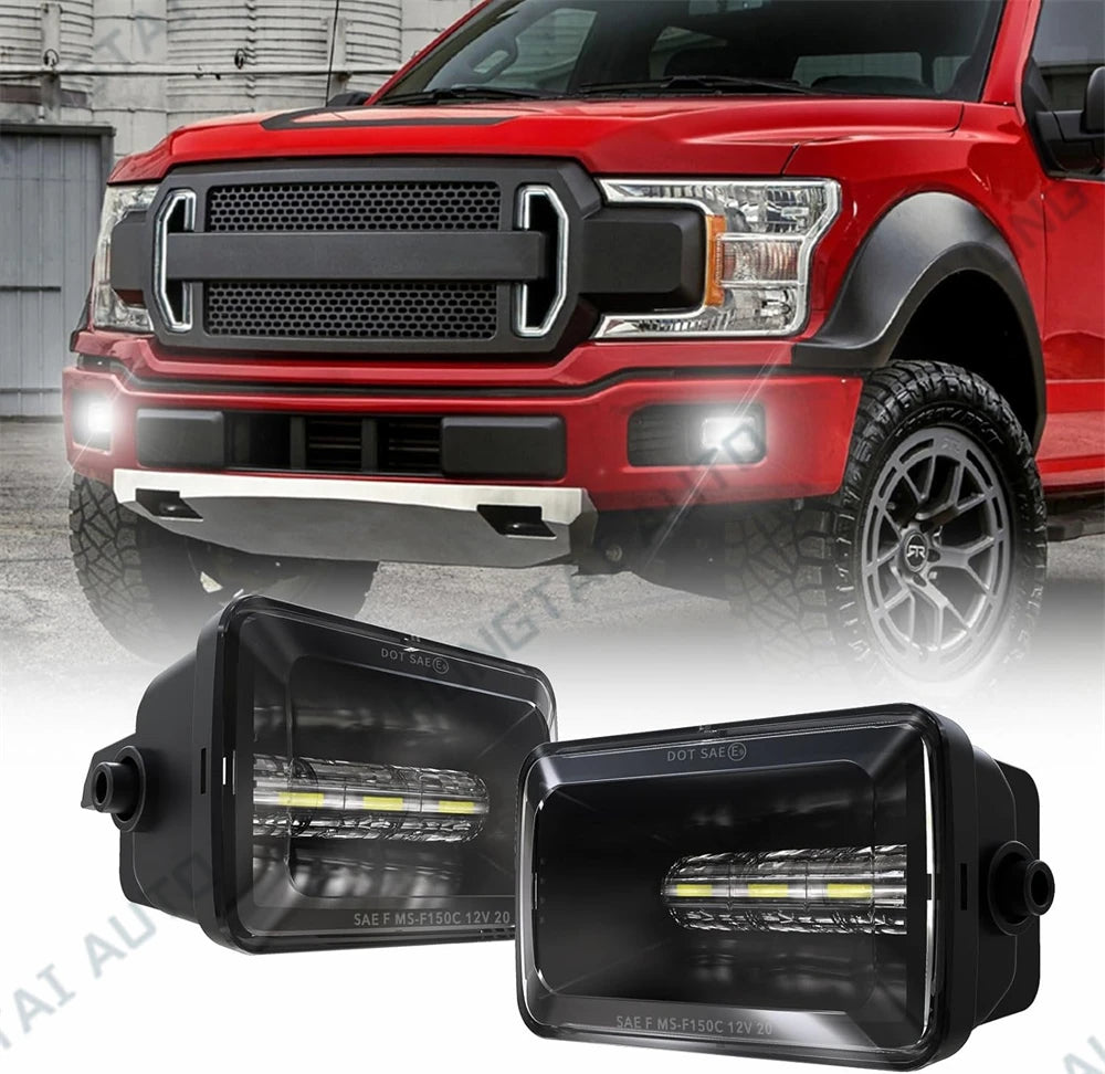 For 2015 2016 2017 2018-2020 Ford Upgrade Fog F150 f-150 Inch