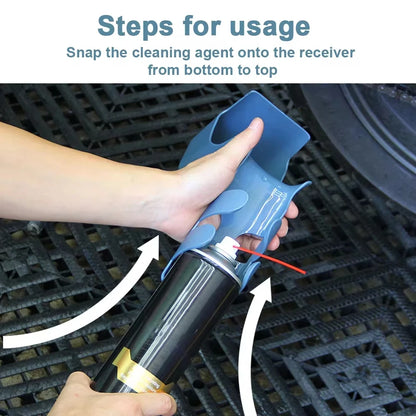 Motorcycle Bike Chain Oil Storage Tool Box Cleaning splash-proof