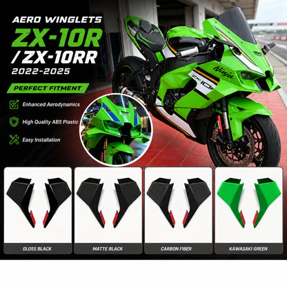 For Kawasaki ZX-10R 2024 ZX10R Zx Motorcycle Side Winglet