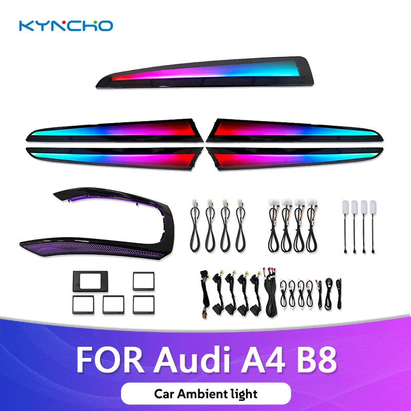 For Audi A4 Neon LED Ambient Interior Lighting Symphony Ceiling