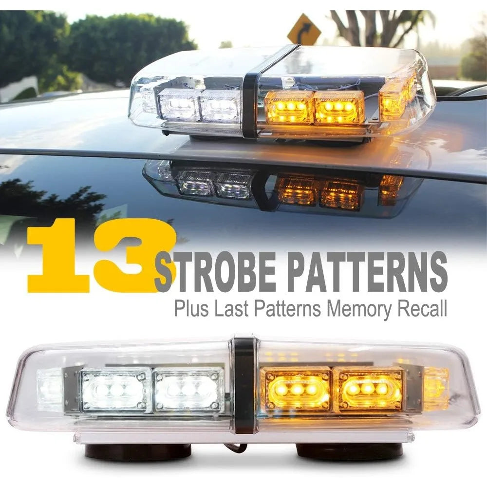 For Plow Or Tow 12 Watts Emergency Hazard Warning Security Roof