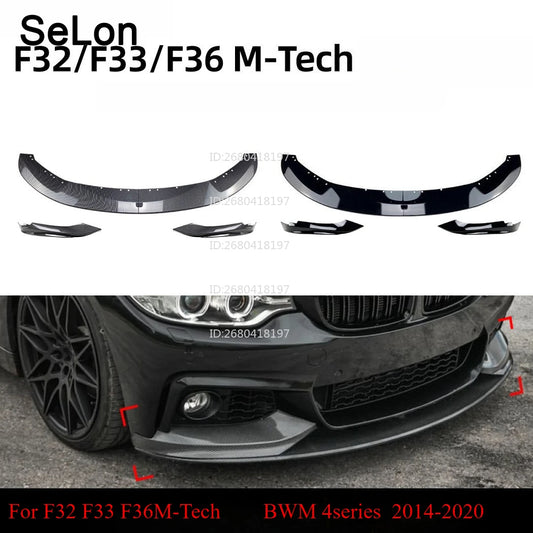 For BMW 4 Series BMW F33 F32 14-20 Front Lip Shovel Wrap Corner