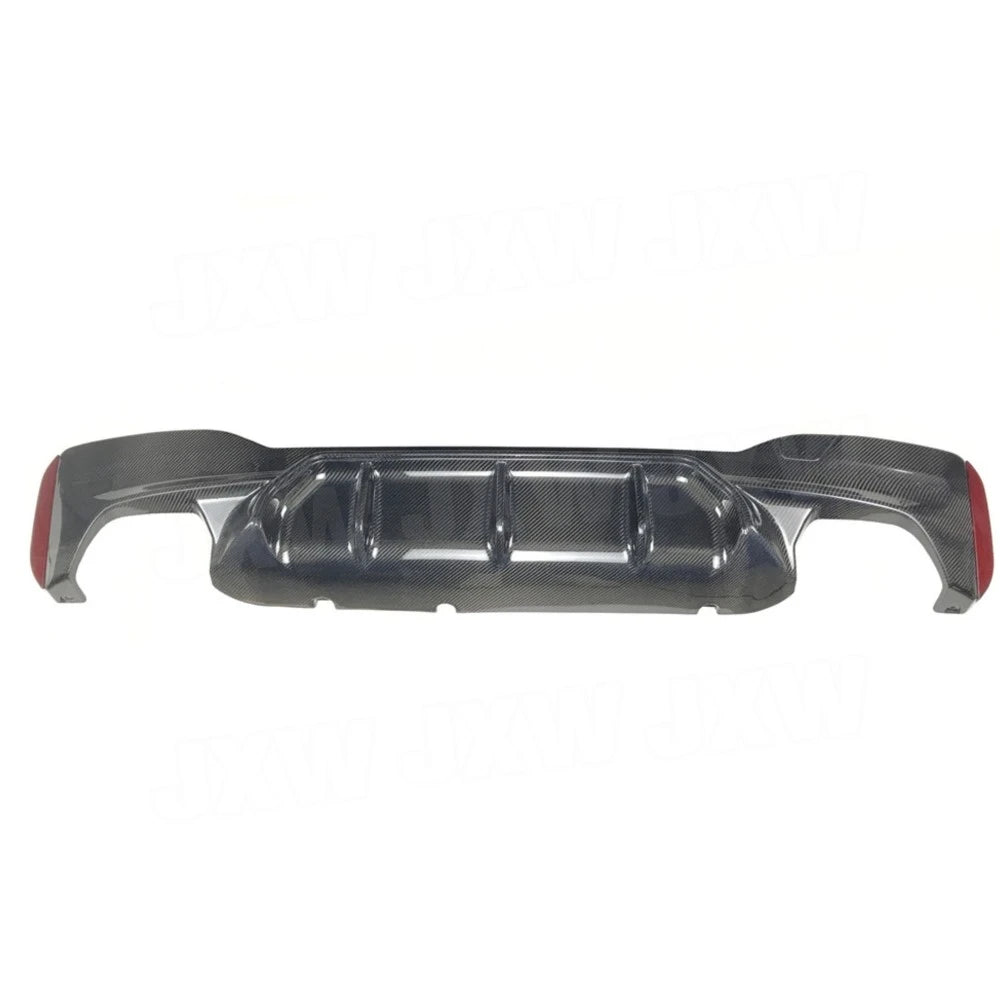 For BMW 5 Series G30 G38 Jxwancf Dry Carbon Fiber Rear Bumper