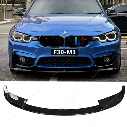 For BMW F30 Mp Front Bumper Splitter Lip Spoiler Diffuser