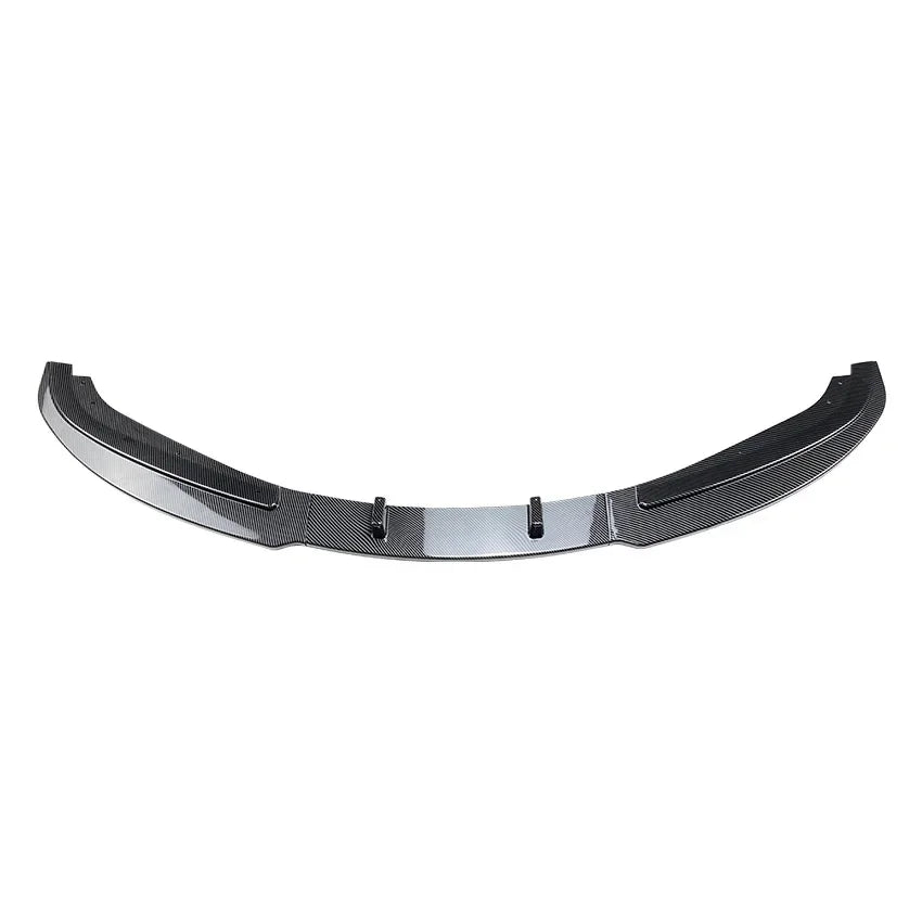 For BMW 3 Series E90 E91 3PCS Gloss Black Maxton Front Splitter