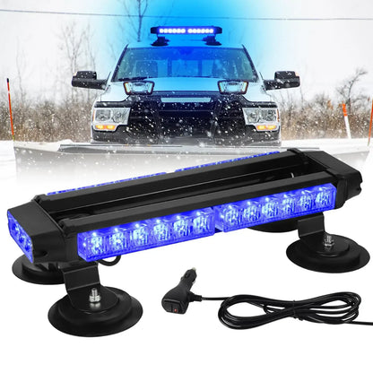 30LED Emergency Strobe Roof Signal Warning Trucks Flashing Four