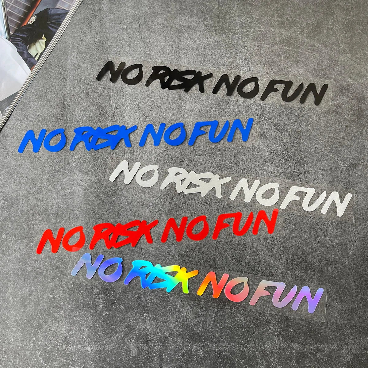 For Body Bumper Window Windscreen Decoration No Risk Fun