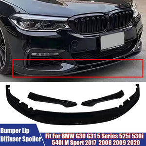 For BMW G30 G31 5 Series 4PCS Set Front Bumper Lower Lip